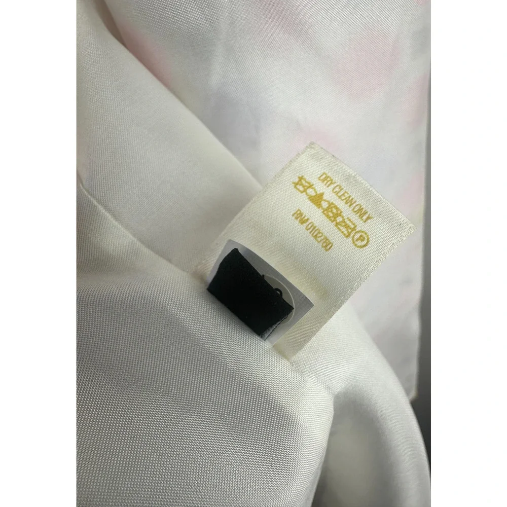 Kate Spade x Florence Broadhurst Aubrey Ruffle Wrap Dress 100% Silk Size 8 - Picture 15 of 16